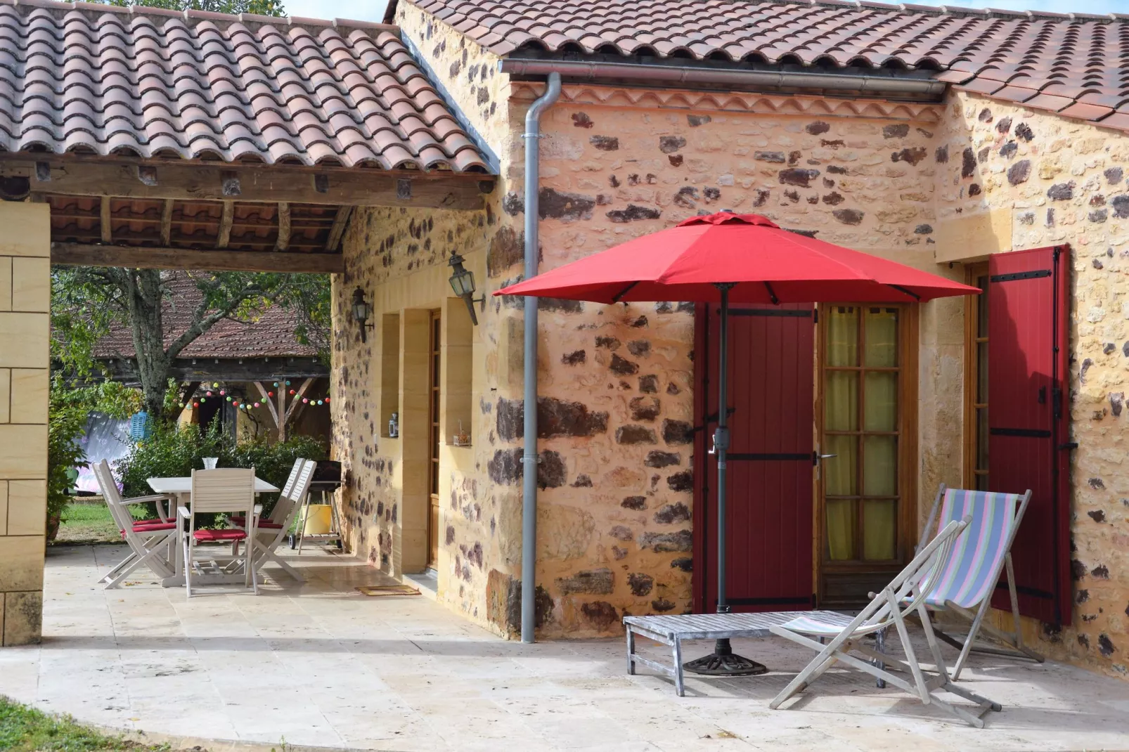 Maison de vacances Montferrand du Périgord-Terrasbalkon