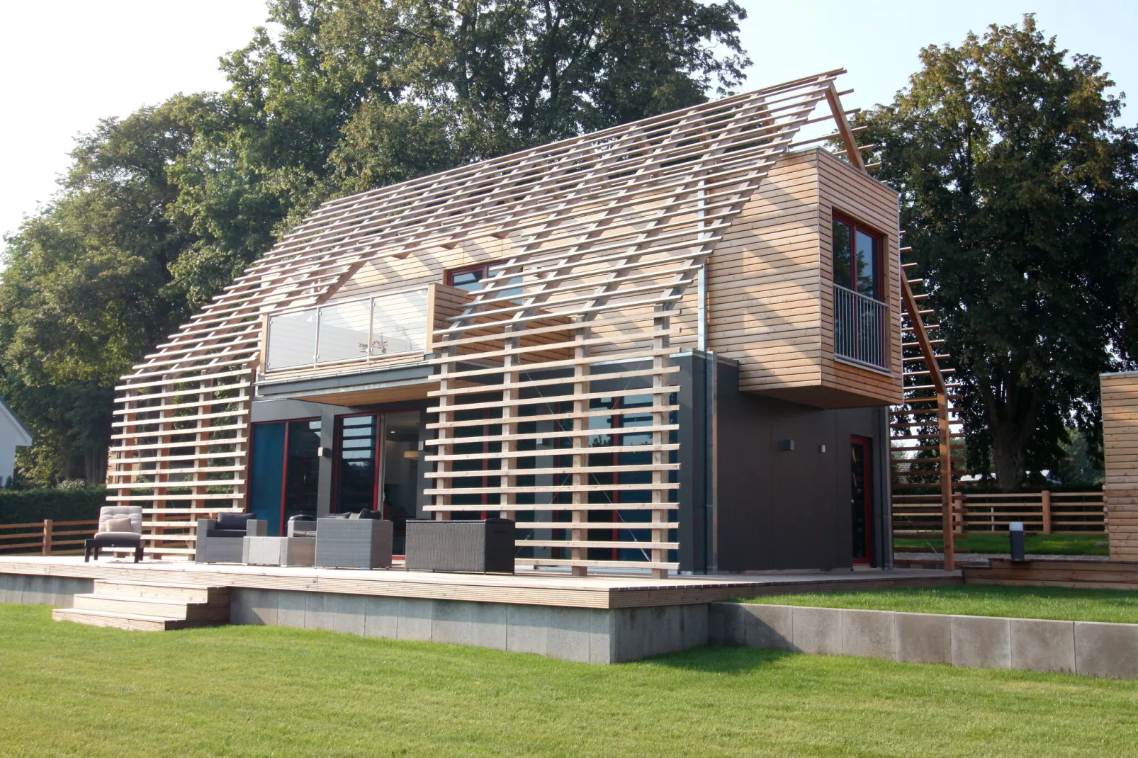 Alexander Haus 3 80 qm 3 Pers-Buitenkant zomer