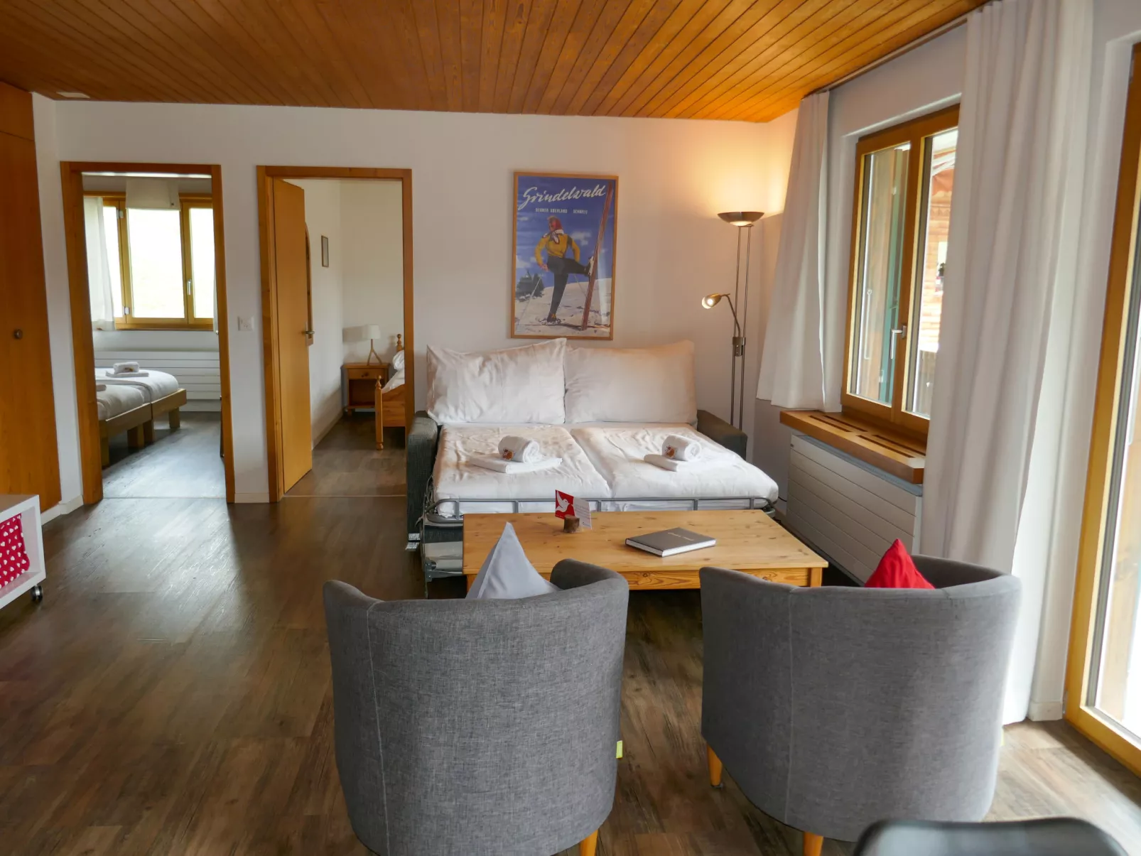 Chalet Bienli-Binnen