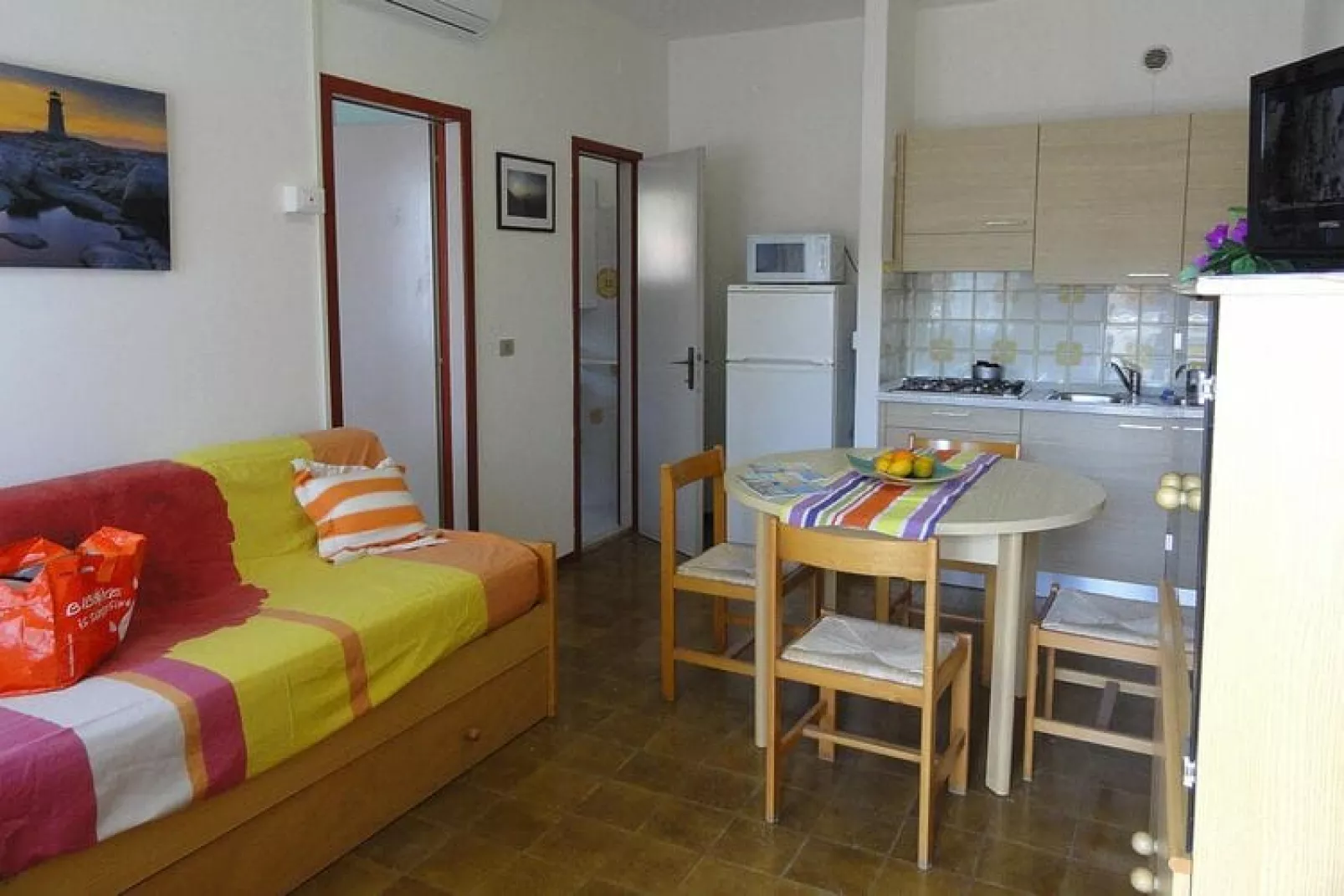 Holiday resort Villaggio Azzurro, Bibione Spiaggia-Trilocale-Woonkamer