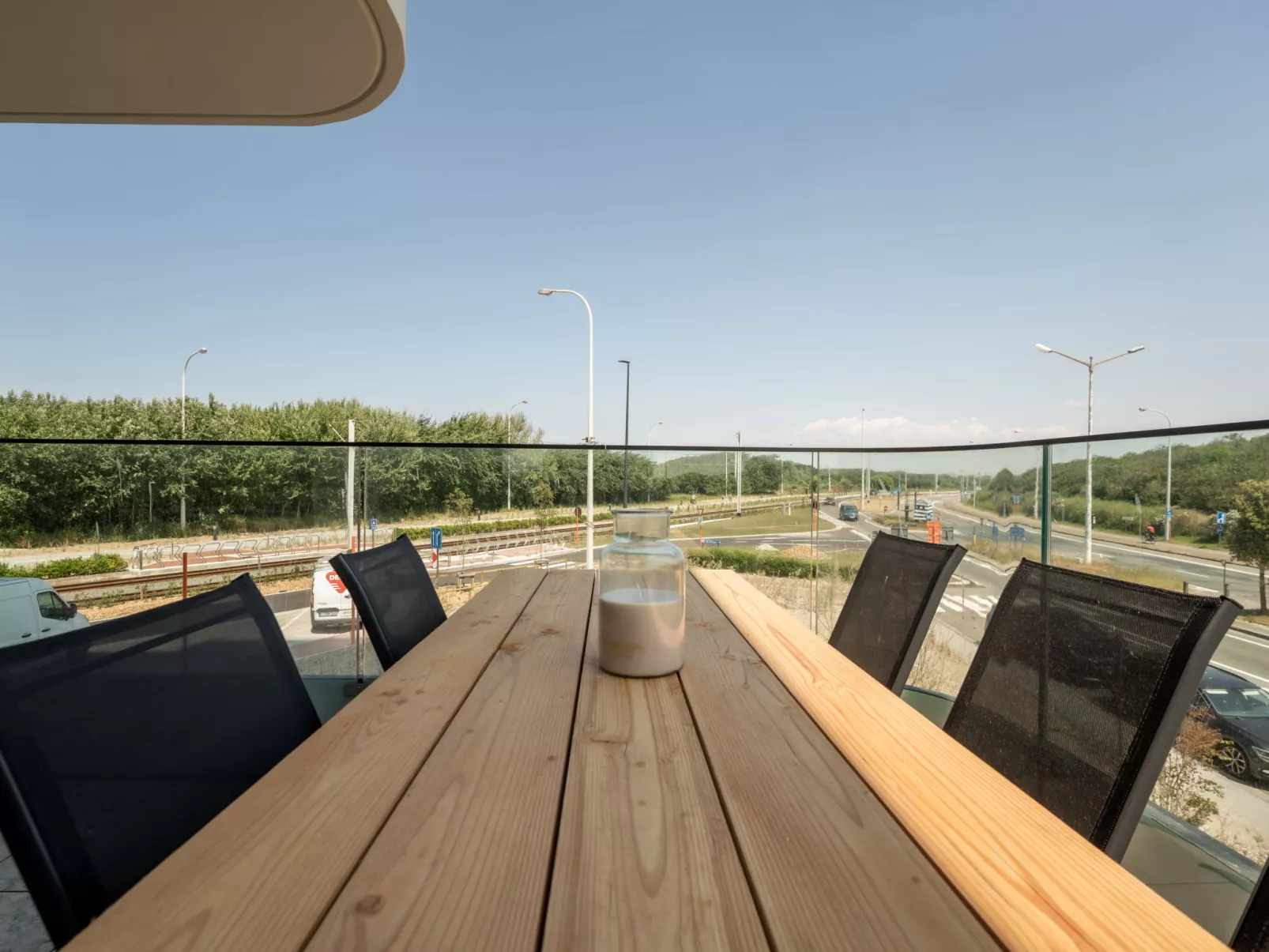 One with terrace and dune view-Buiten