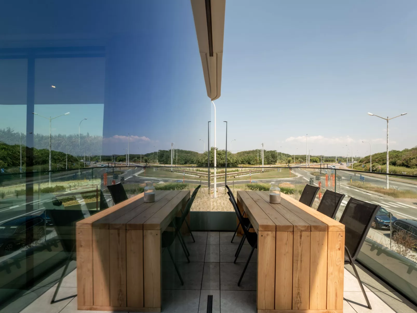 One with terrace and dune view-Buiten