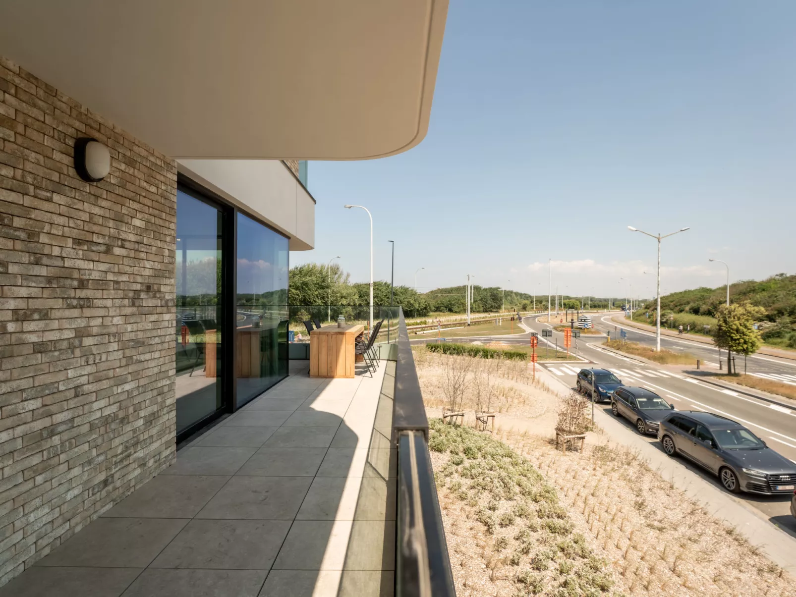One with terrace and dune view-Buiten