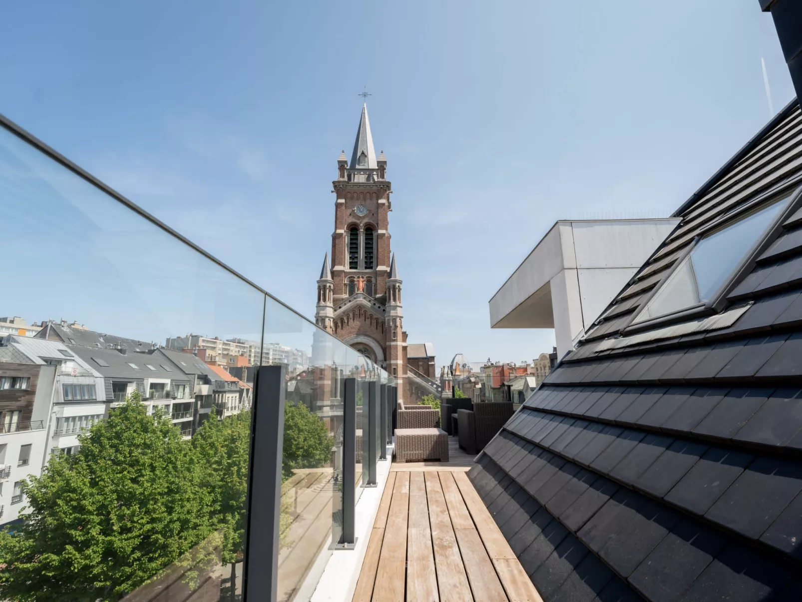 Rochusview.be with parking and terrace-Buiten