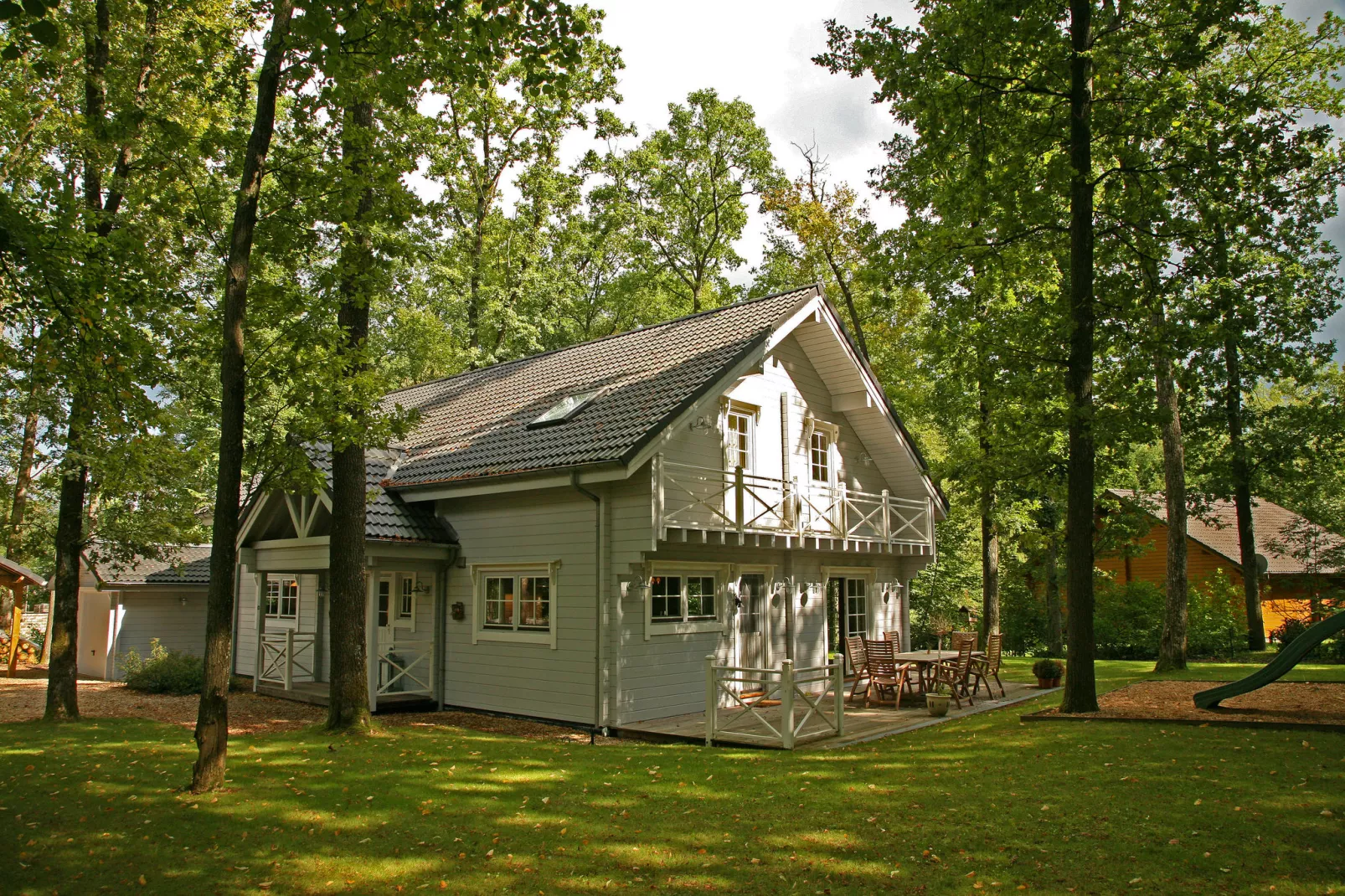 Chalet Bomal-Buitenkant zomer