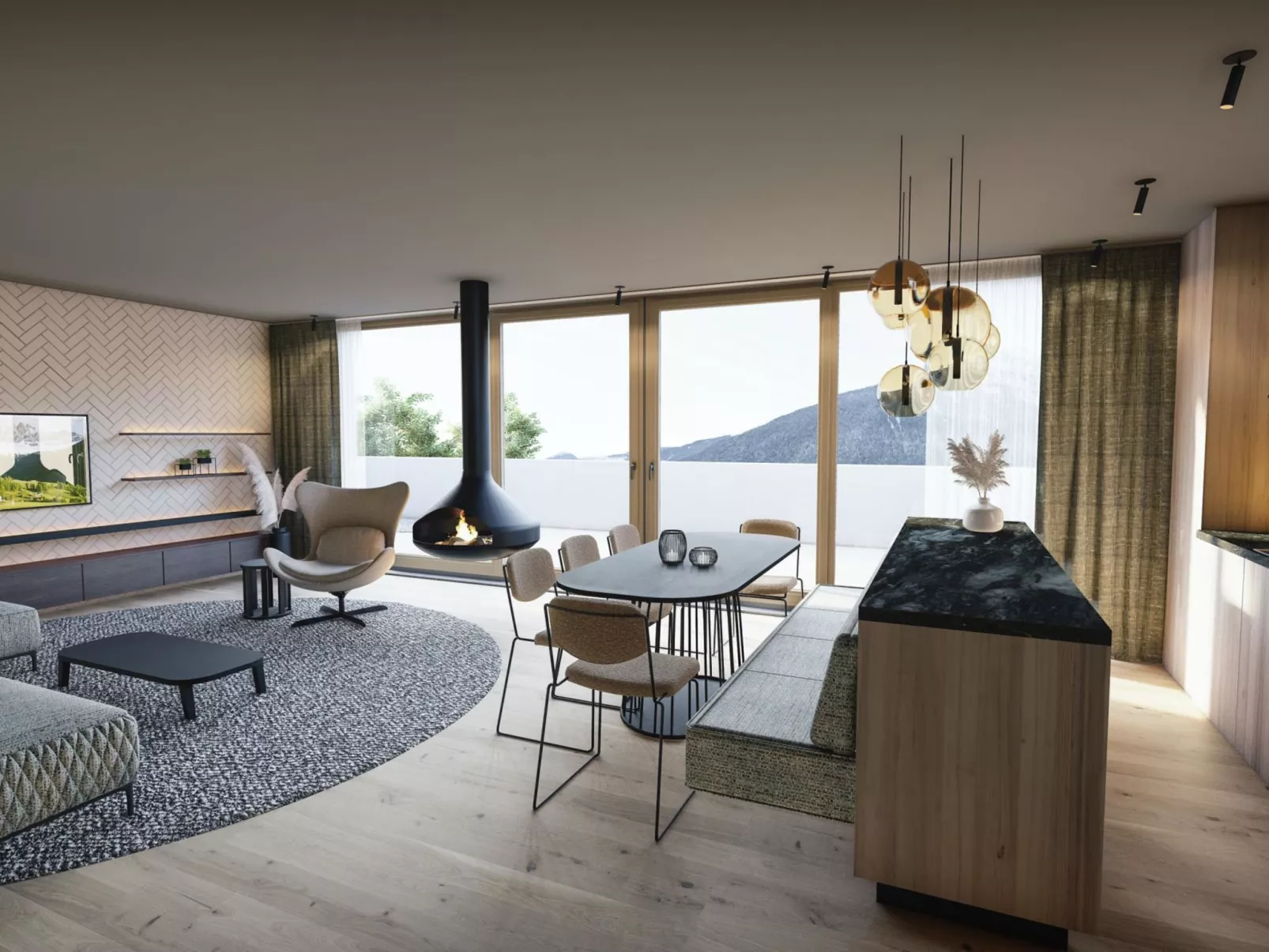 Premium Penthouse mit 3 Schlafzimmer