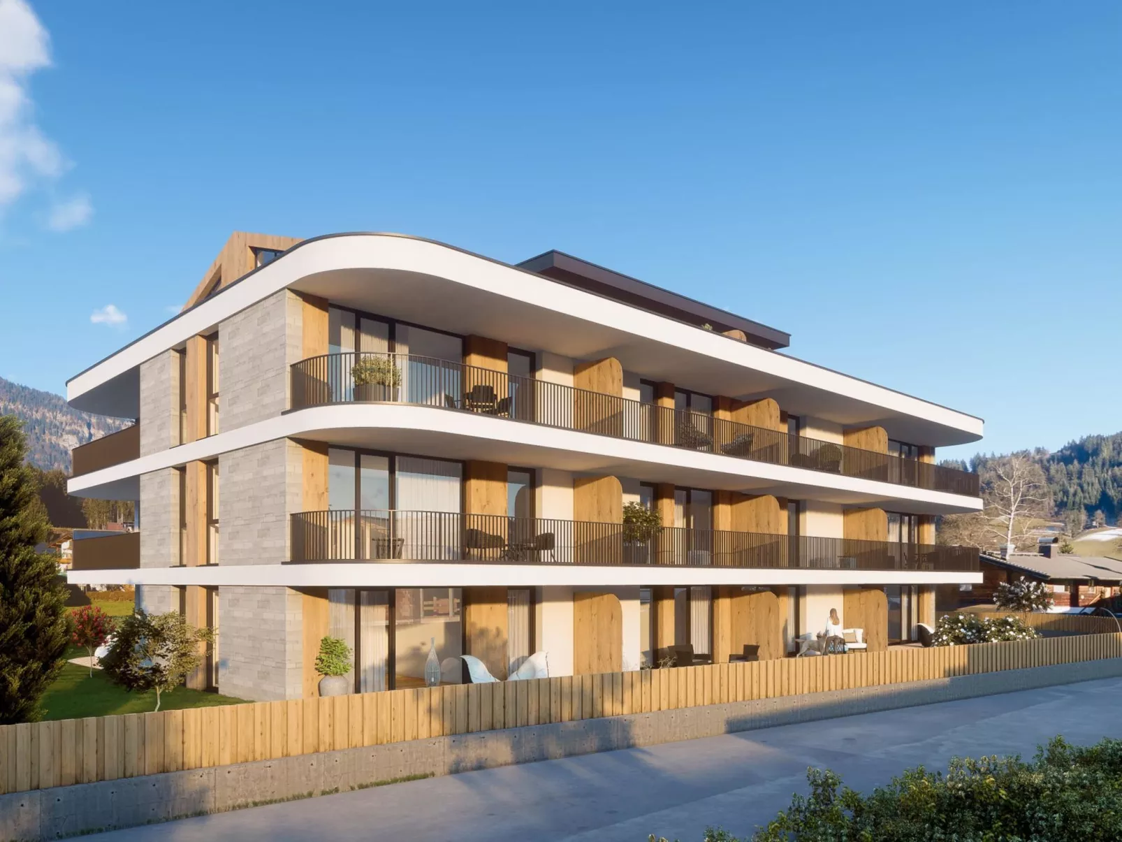 Penthouse mit 2 Schlafzimmer-Buiten