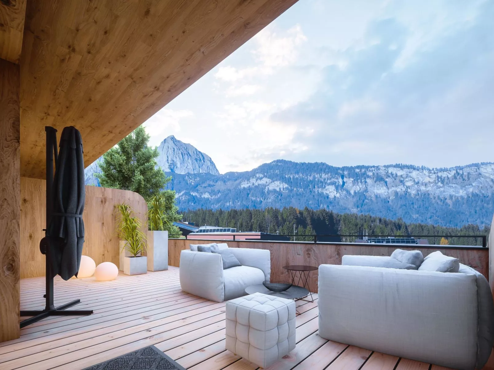 Penthouse mit 2 Schlafzimmer-Buiten