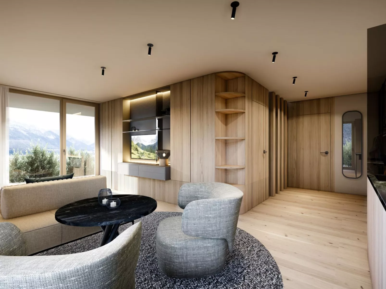 Premium mit 2 Schlafzimmer-Binnen