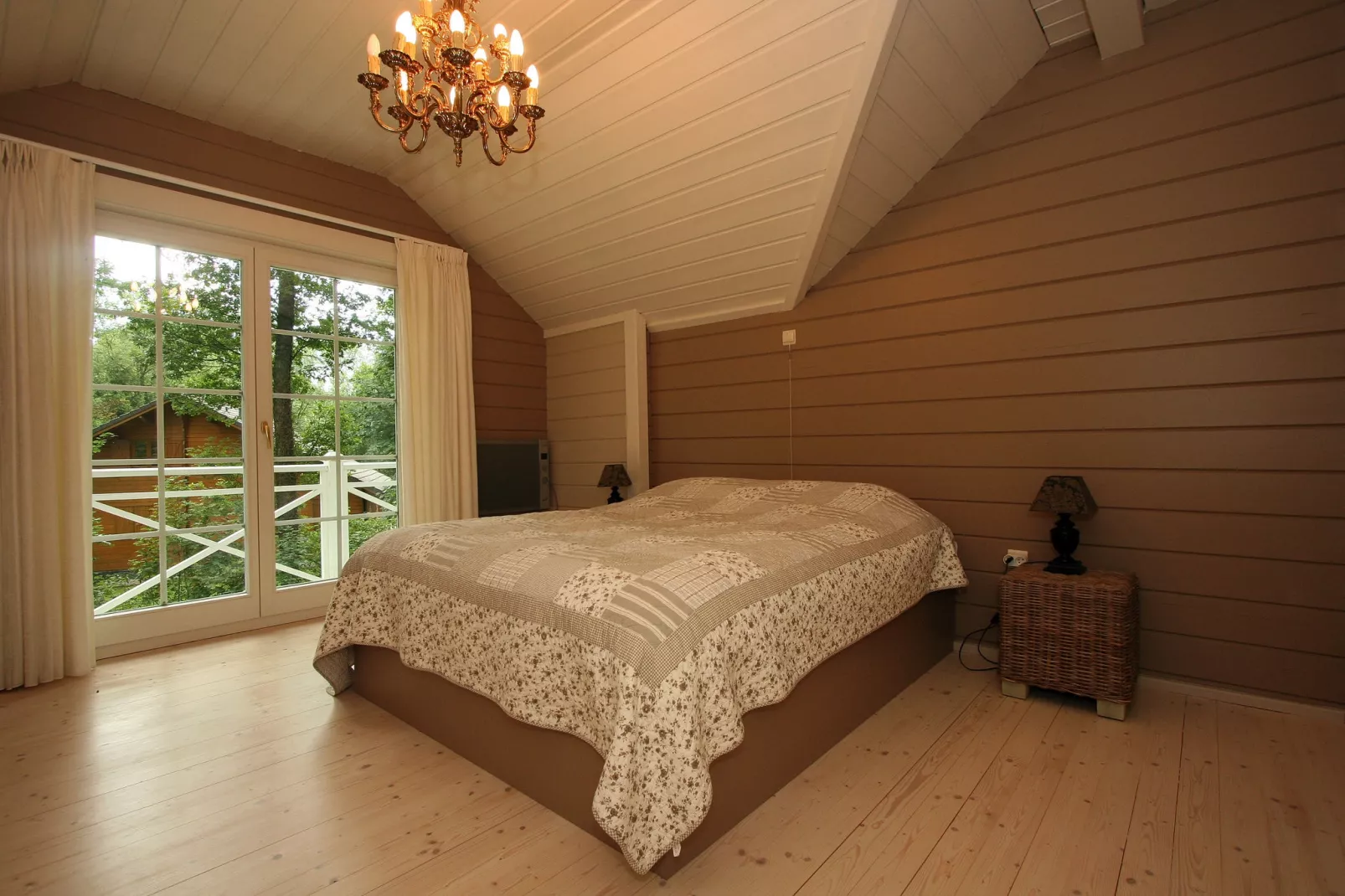 Chalet Bomal-Slaapkamer