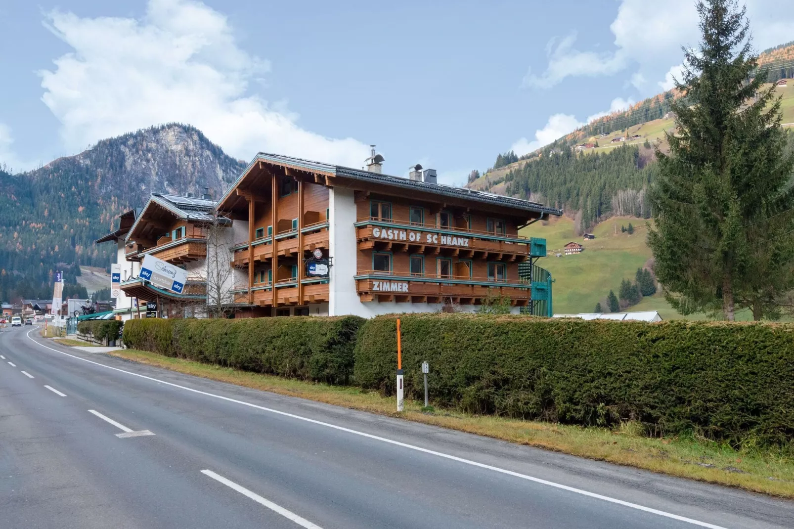 Appartement Zillertal Alpen A-Buitenkant zomer