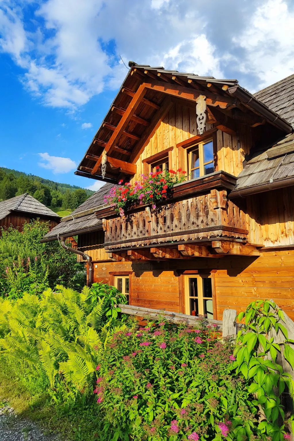 St martin chalets-Buiten