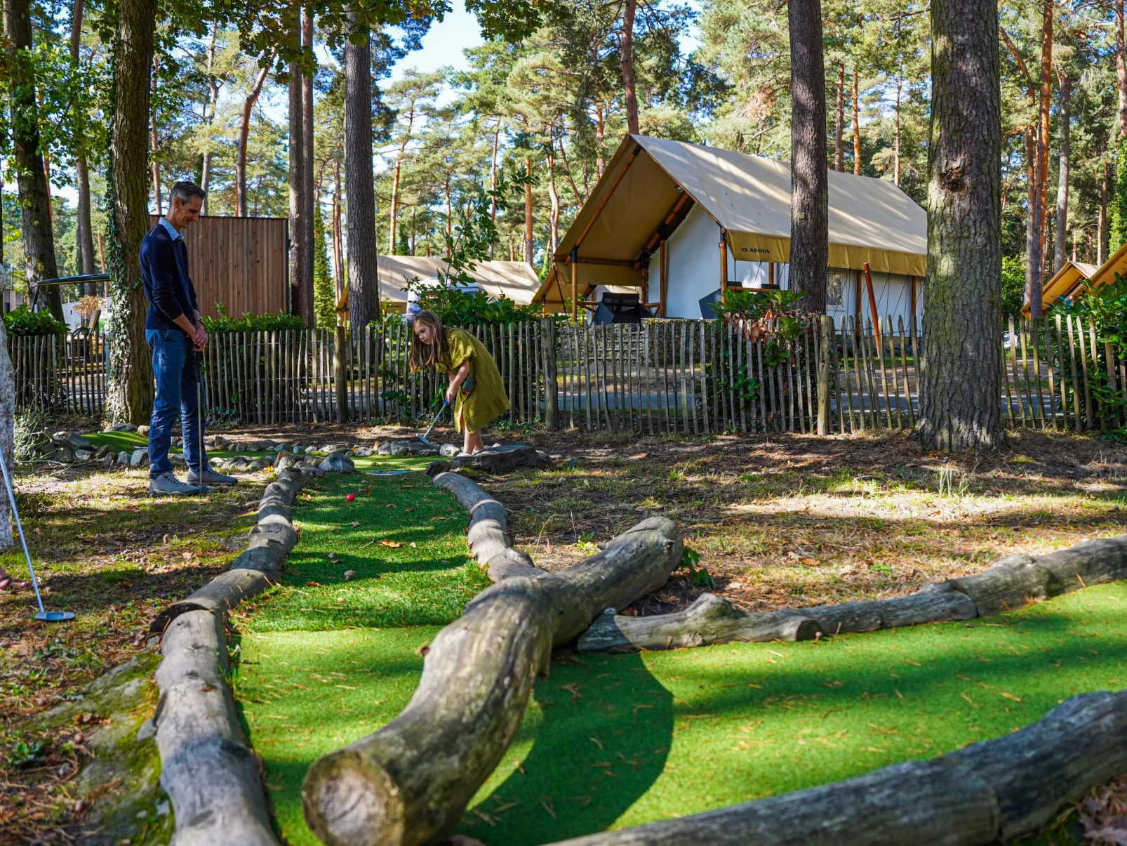 Papendaal lodge 4 Glampingtent-Binnen