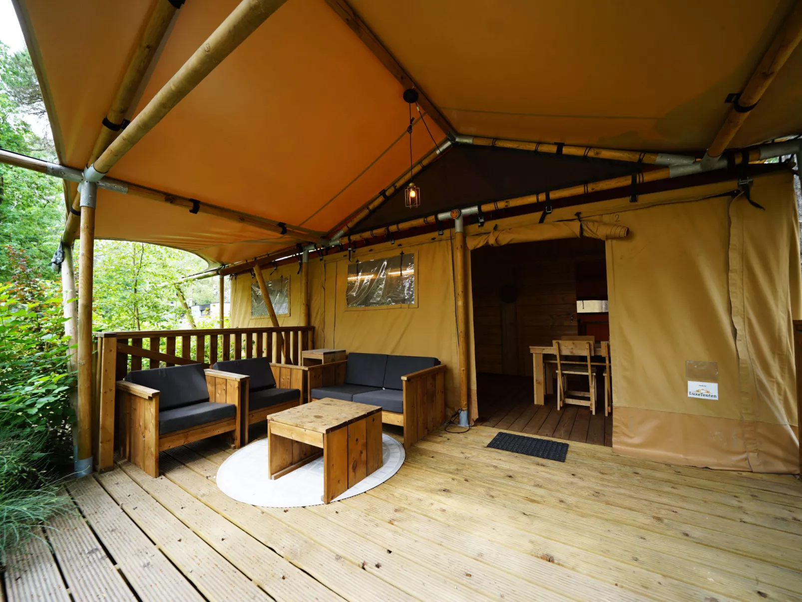 Lodgetent 4-Buiten