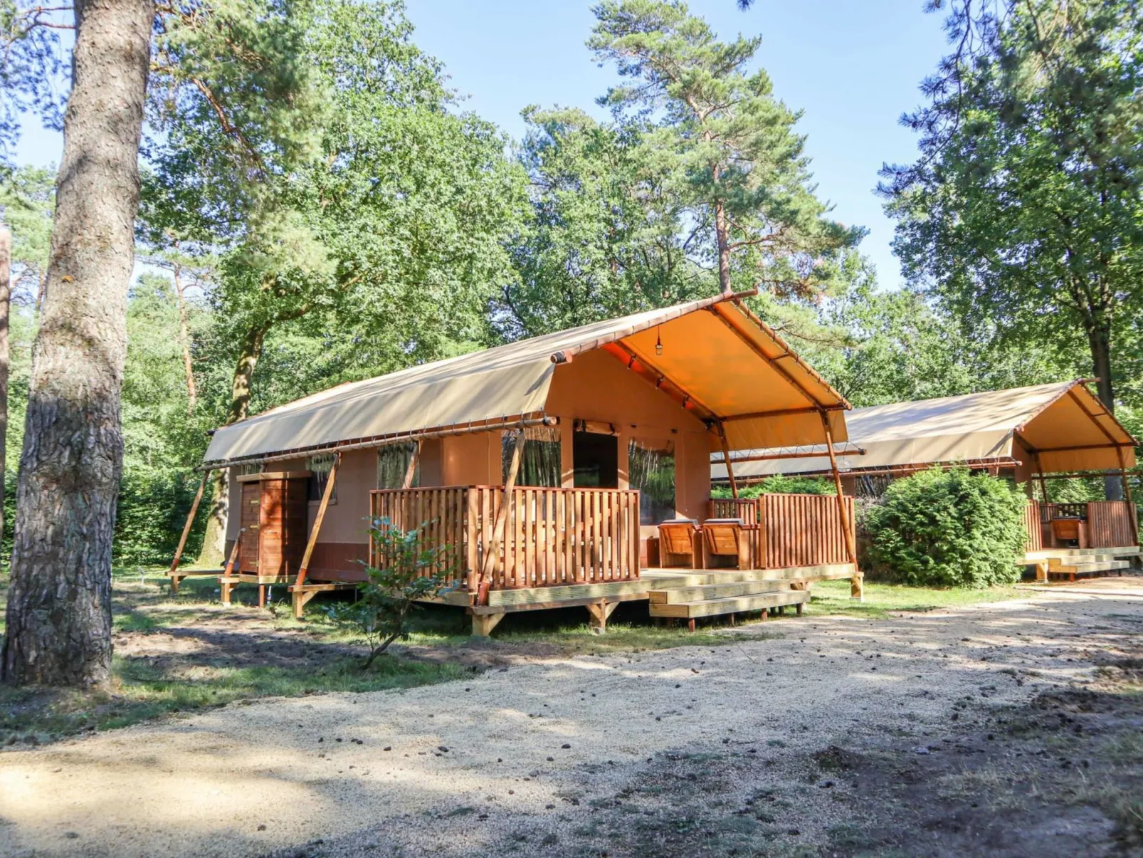 Lodgetent 4-Buiten