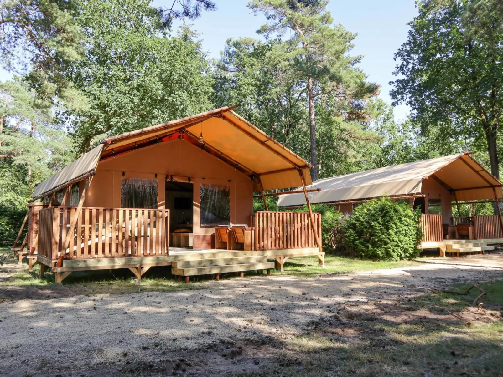 Lodgetent 2-Buiten