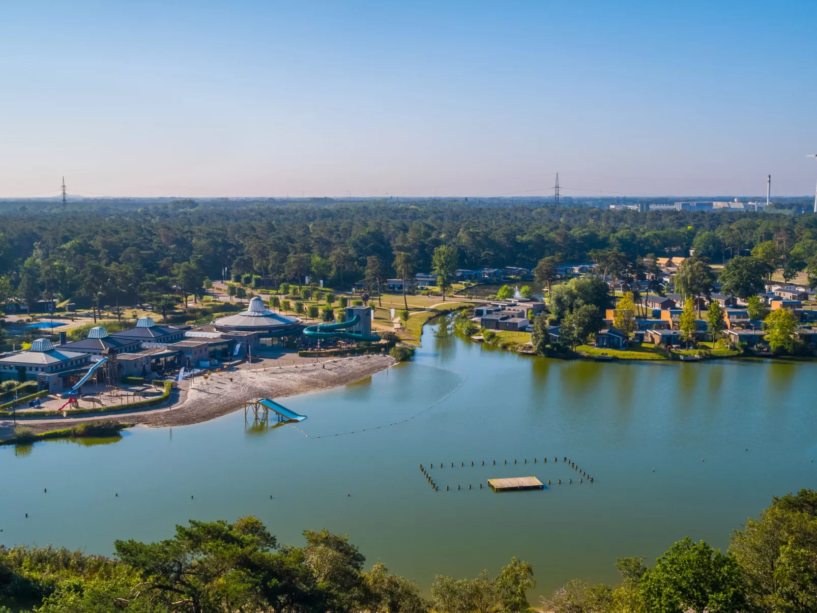 Glampingtent Silver Lodge 2-Buiten