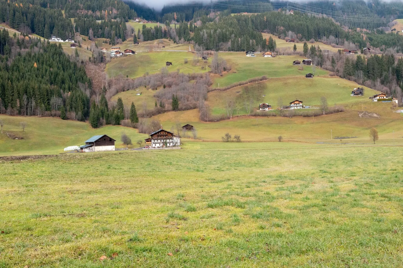 Appartement Zillertal Alpen F-Uitzicht zomer