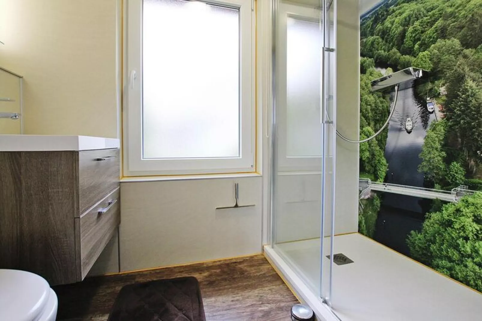 Ferienhaus Vieting direkt am Eldeufer in Parchim-Badkamer