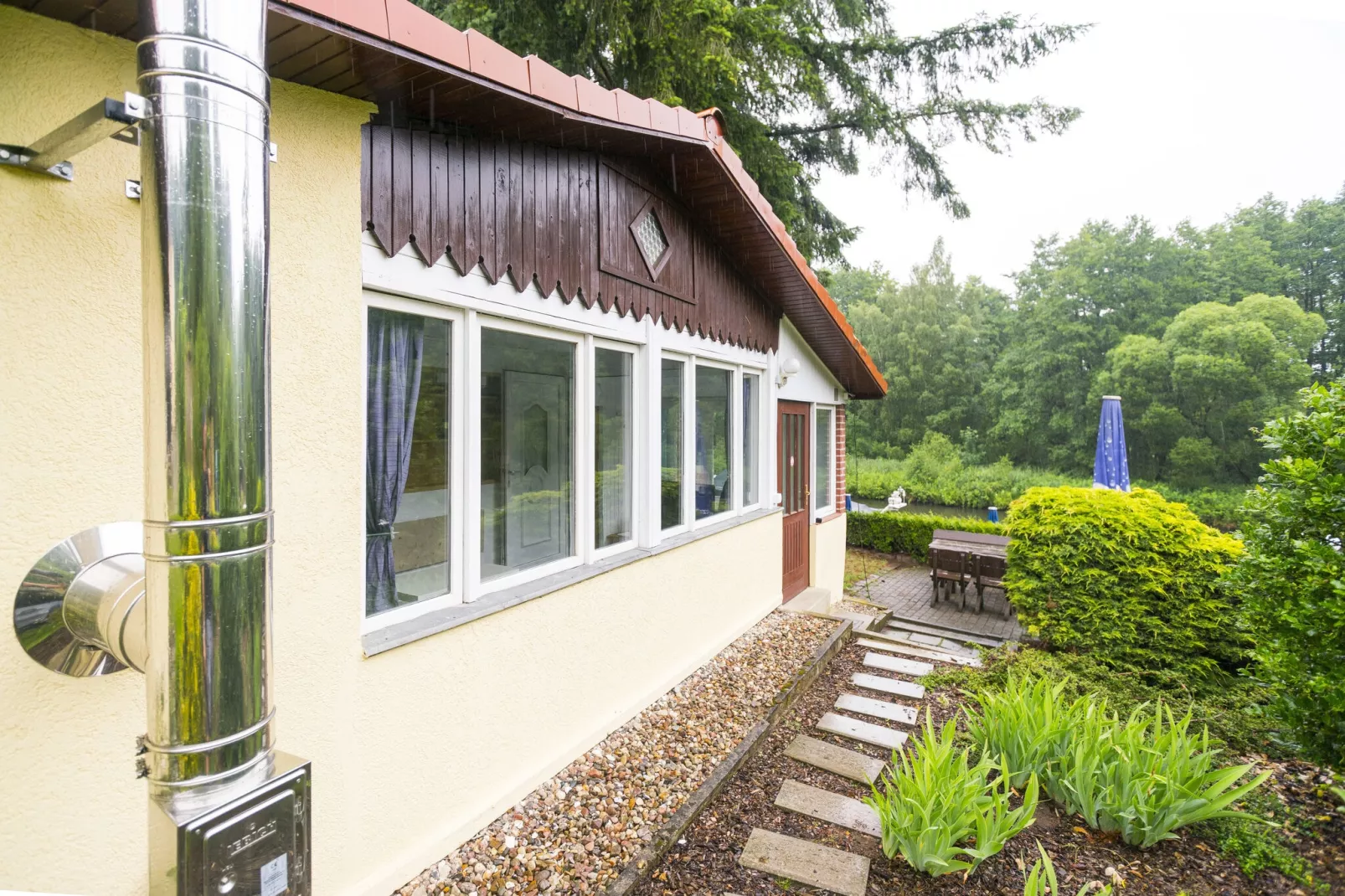 Ferienhaus Vieting direkt am Eldeufer in Parchim-Sfeer