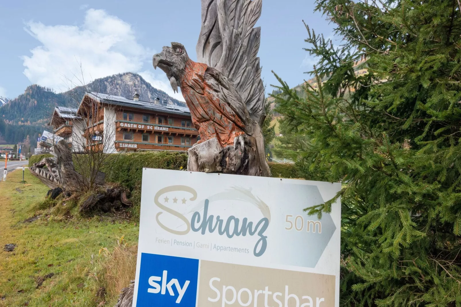 Appartement Zillertal Alpen B-Buitenkant zomer