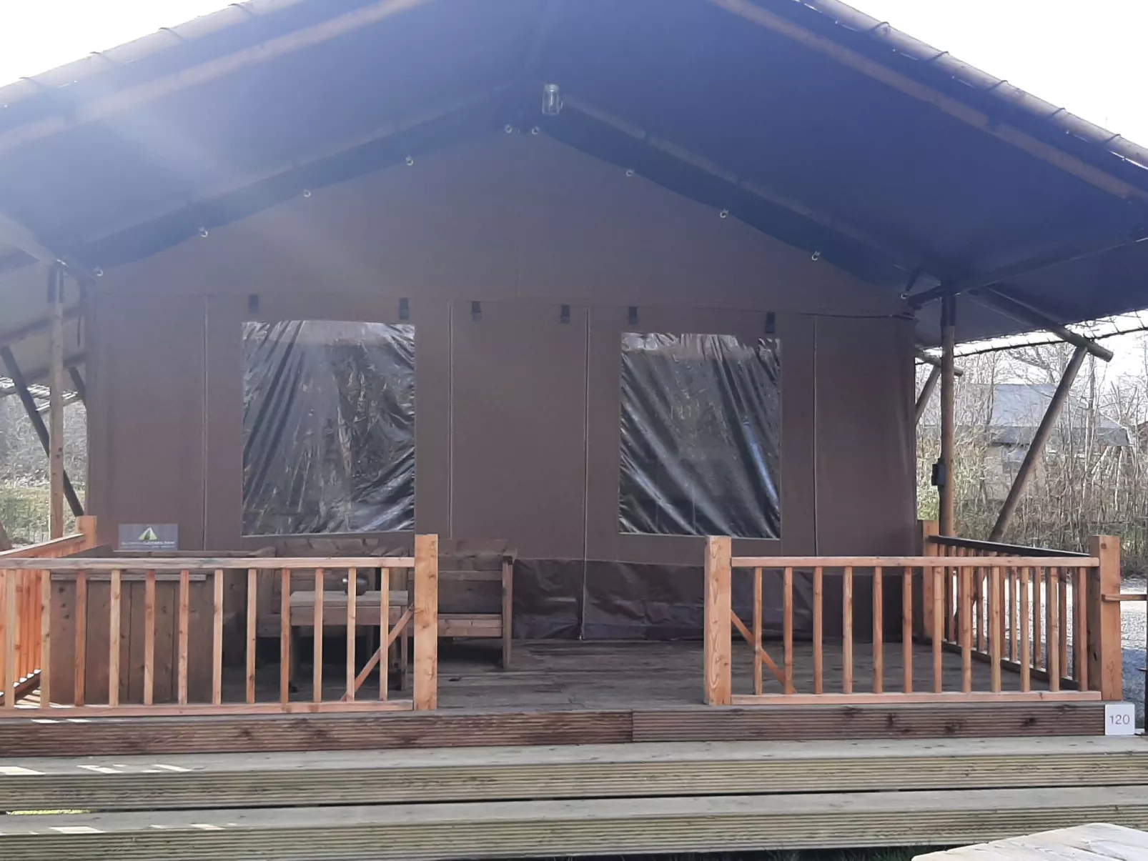 Glampingtent Country 6-Buiten