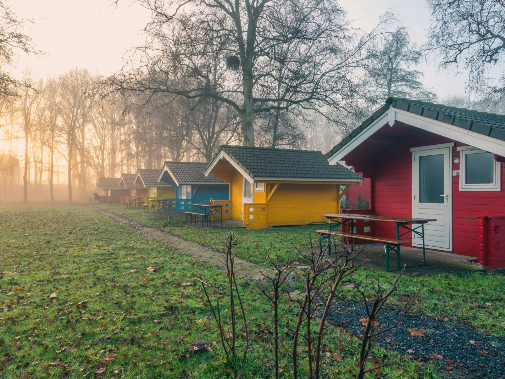 Glampingtent 4-Buiten