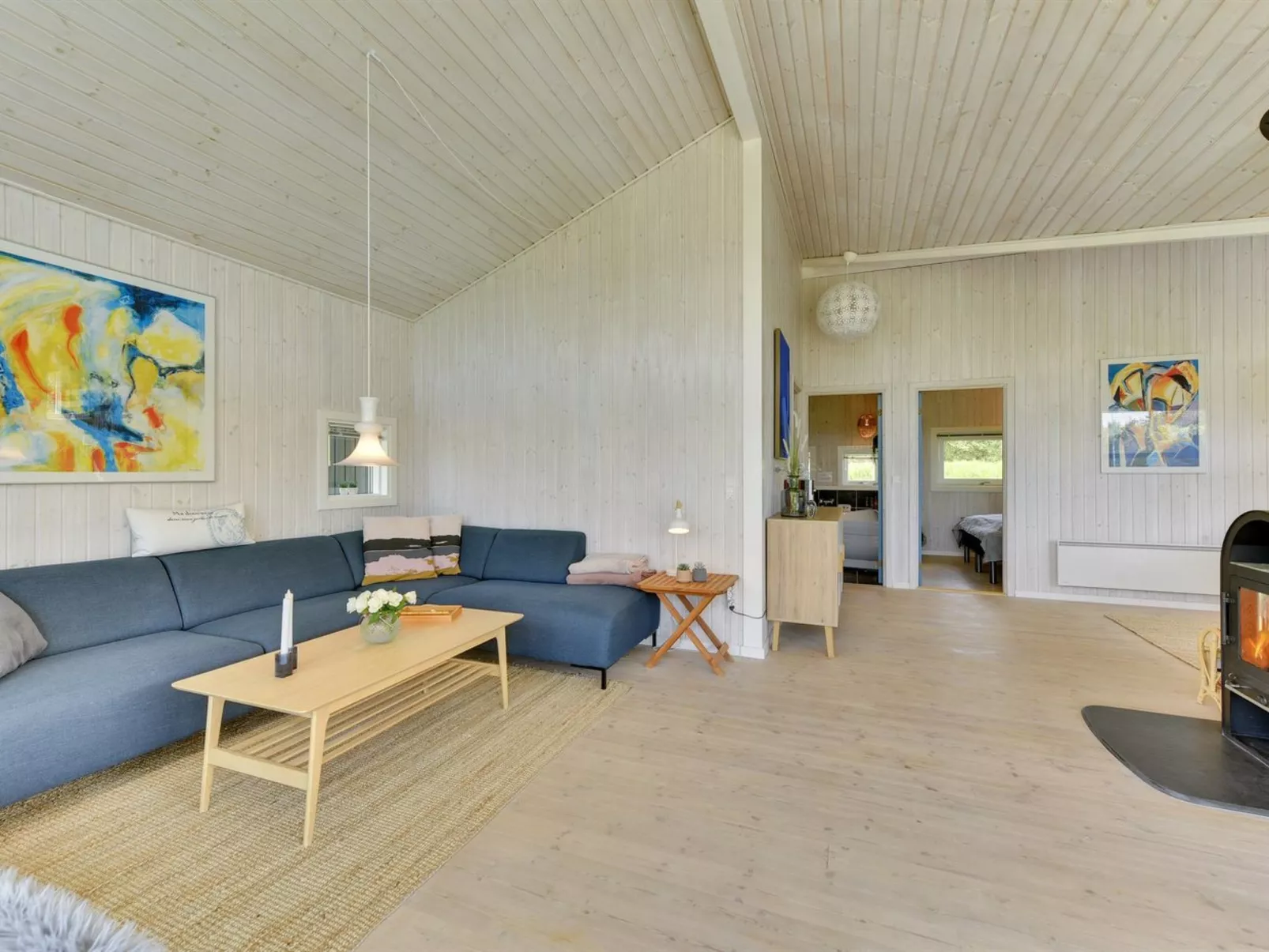 "Sviðandi" - 1.5km from the sea-Binnen