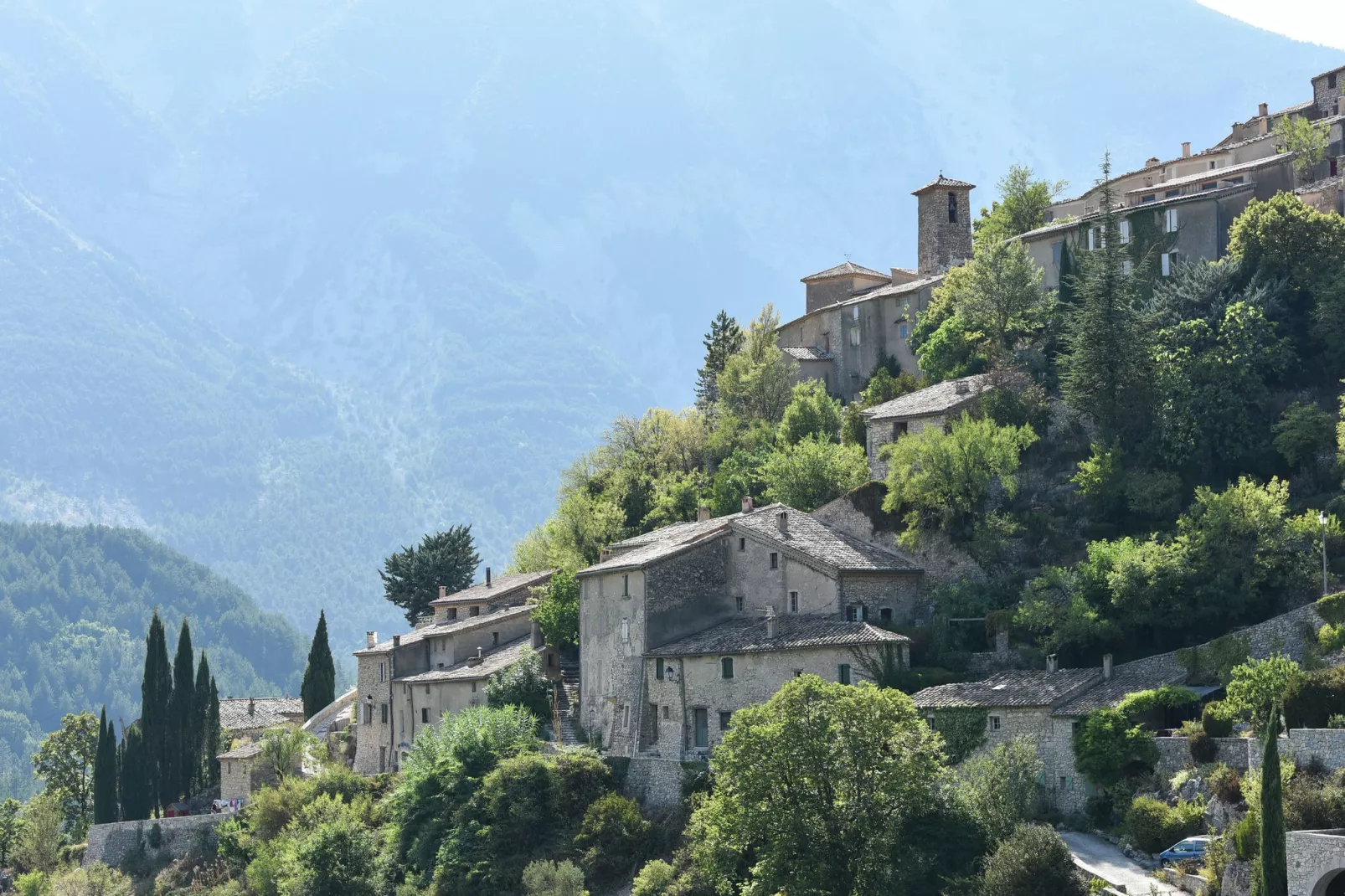 Au château près du Ventoux I-Gebieden zomer 5km