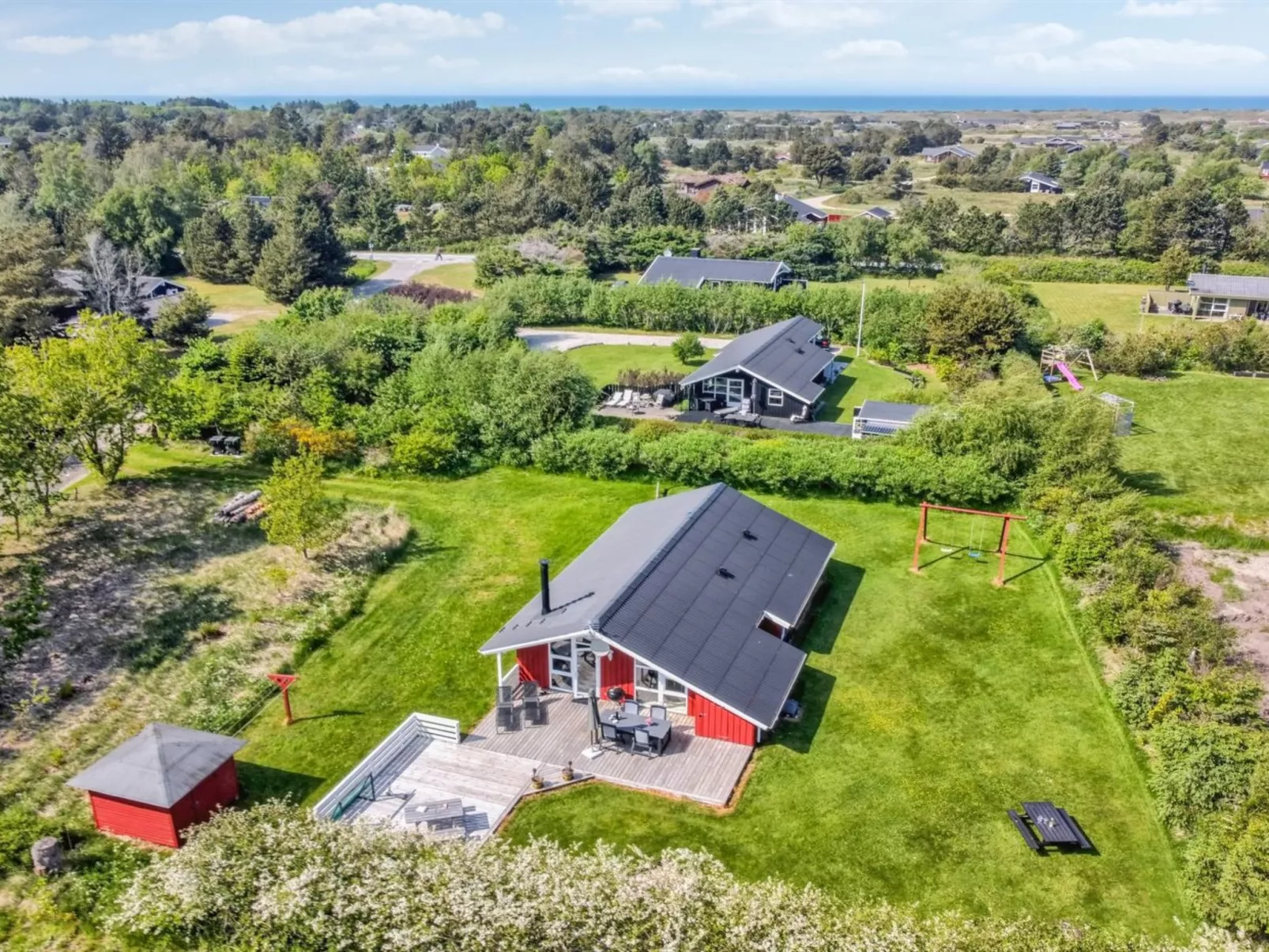 "Menka" - 1.3km from the sea-Buiten
