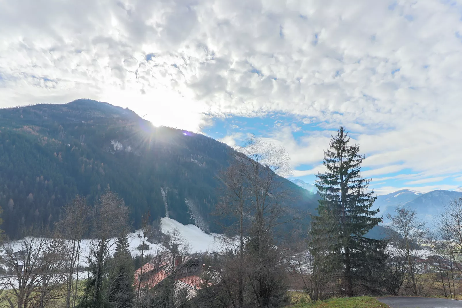 Chalet Trattenbach-Uitzicht winter