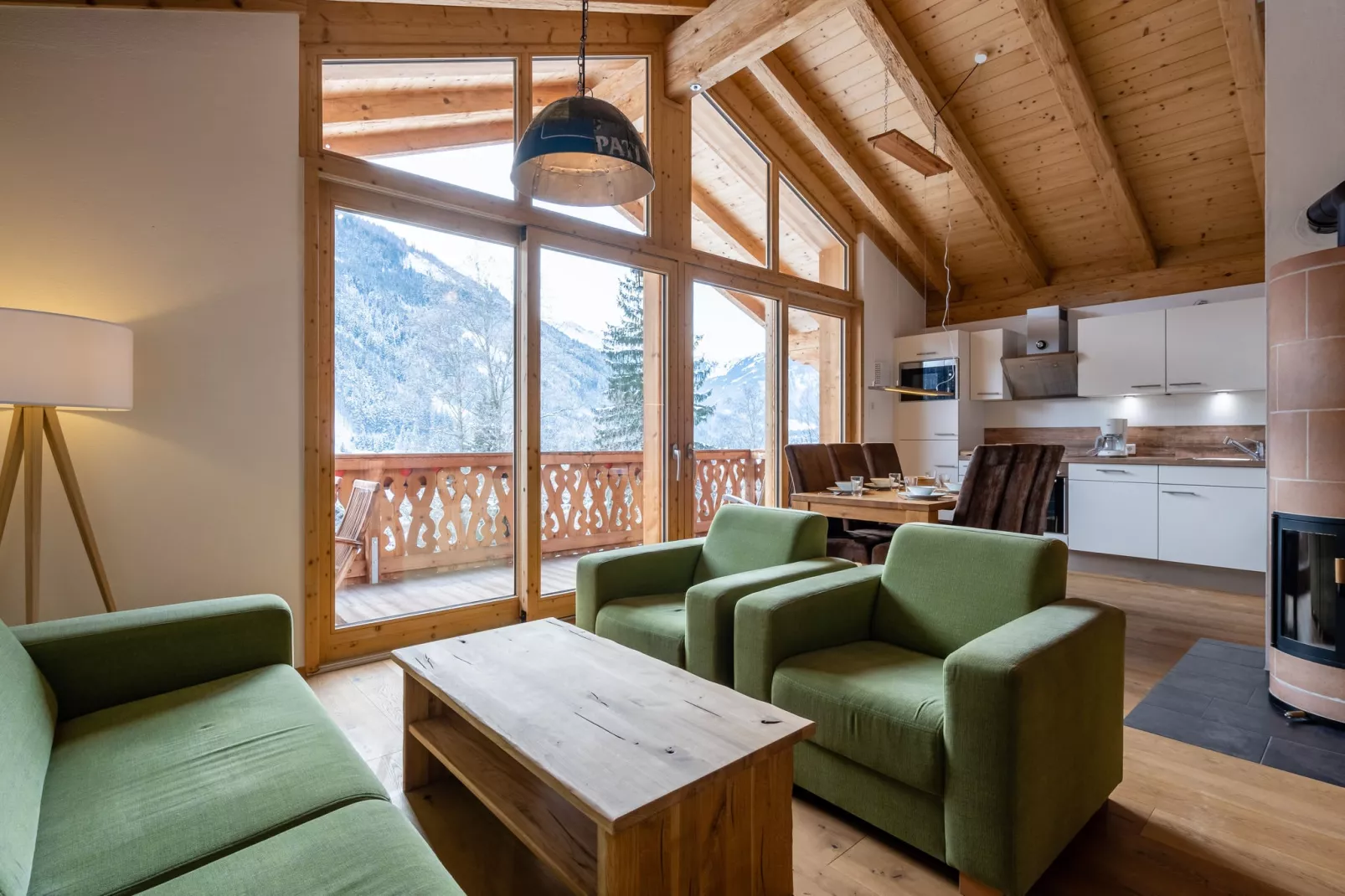 Chalet Trattenbach-Woonkamer