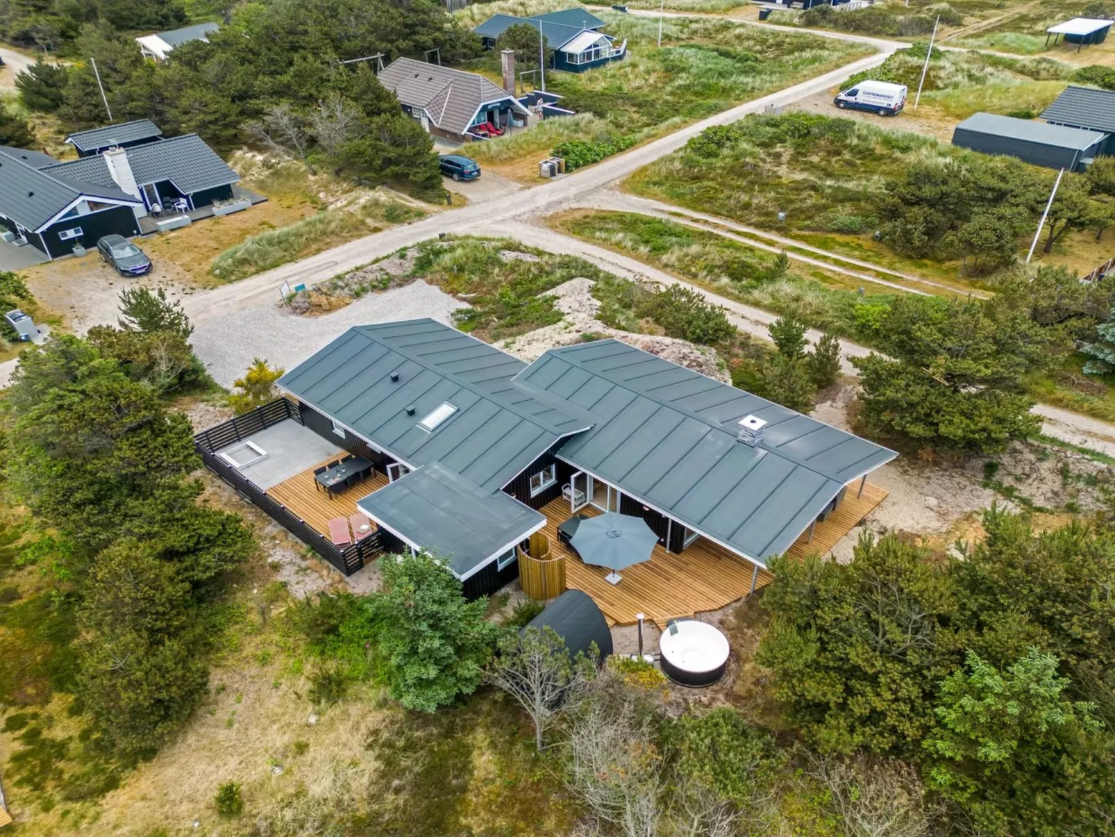 "Gaia" - 700m from the sea in Western Jutland-Buiten