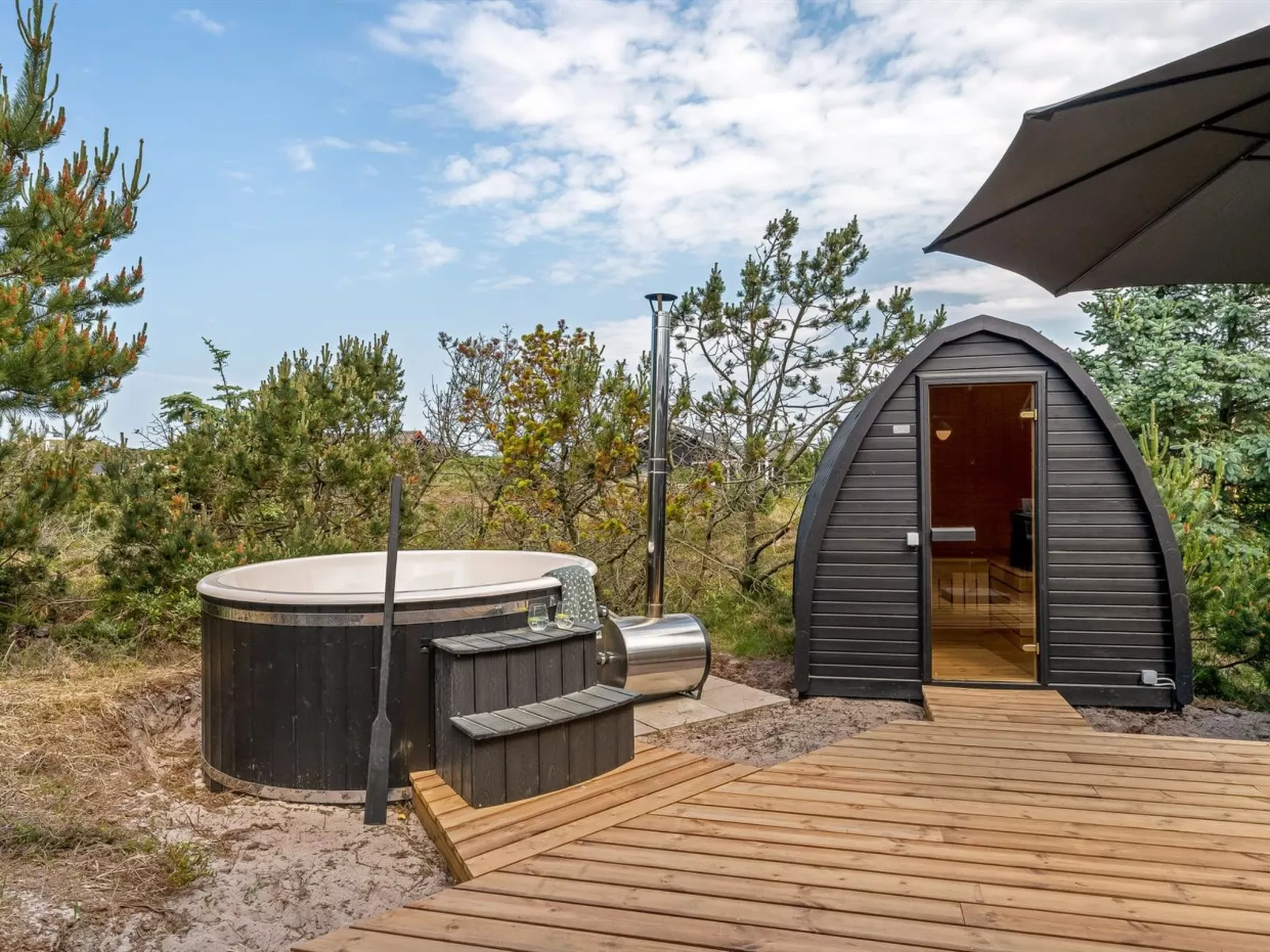 "Gaia" - 700m from the sea in Western Jutland-Buiten
