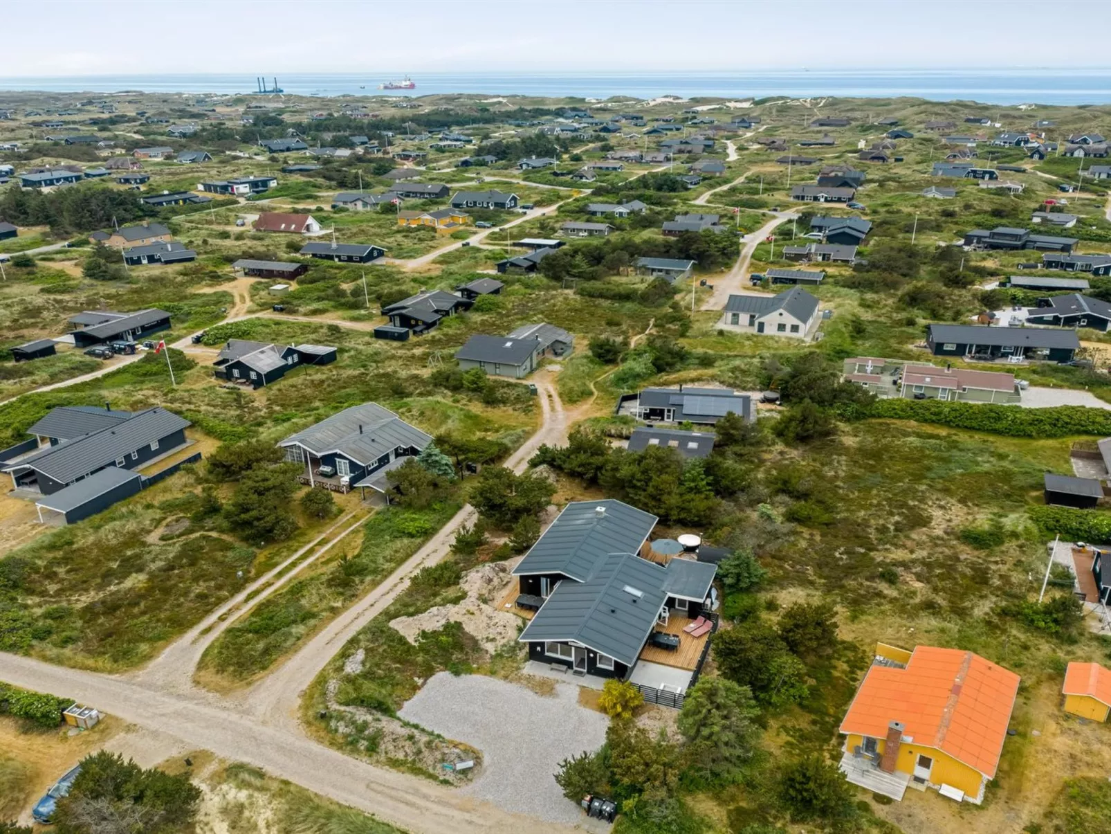 "Gaia" - 700m from the sea in Western Jutland-Buiten