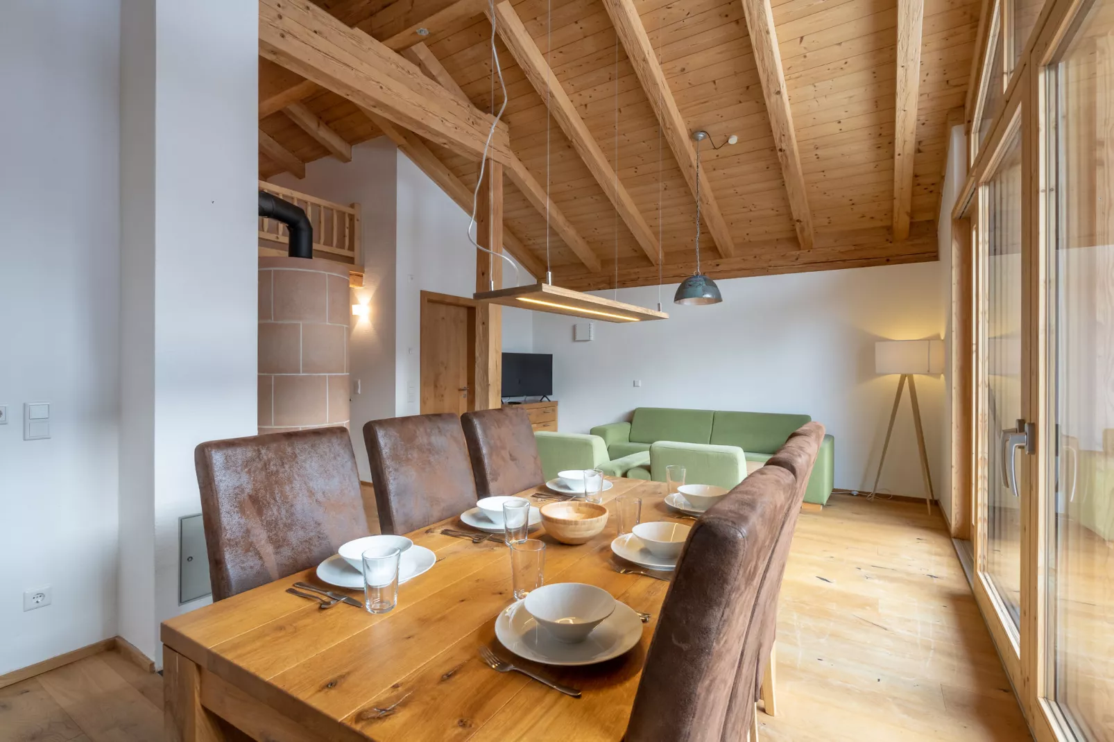 Chalet Trattenbach-Eetkamer