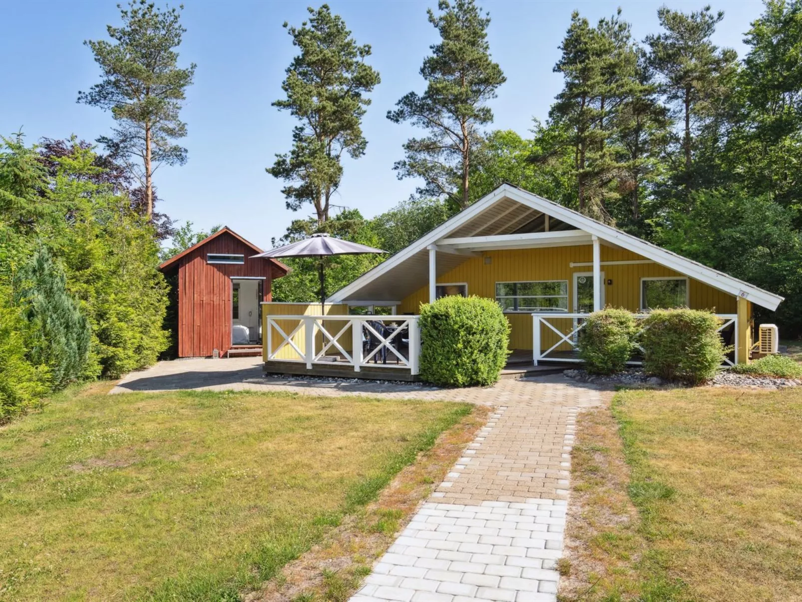 "Hannelise" - 30km from the sea-Buiten