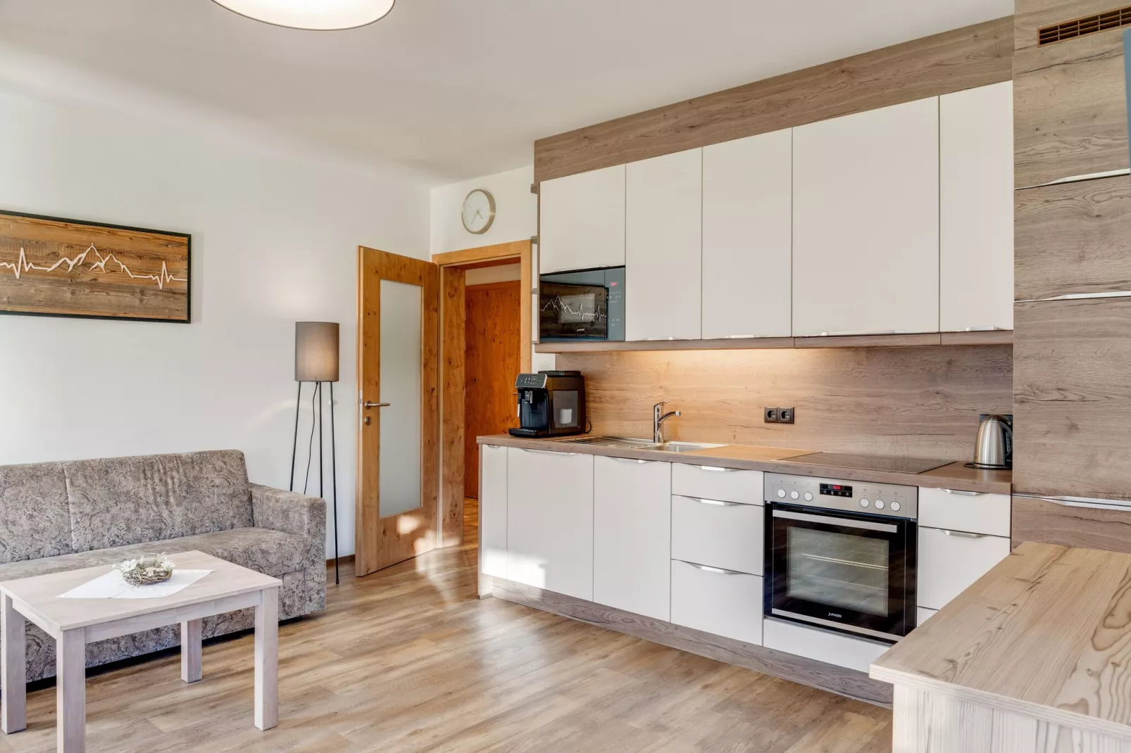 Salzach Appartement Wald 1-Keuken