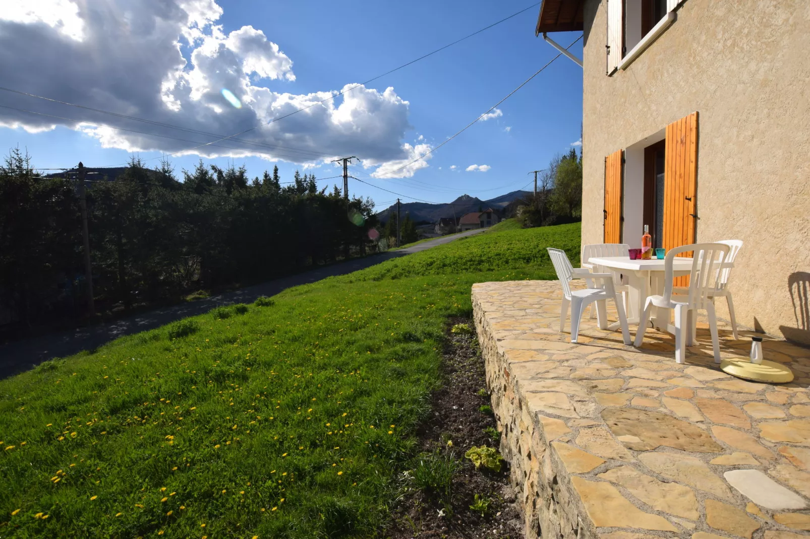 Maison de vacances - LUS-LA CROIX-HAUTE-Terrasbalkon