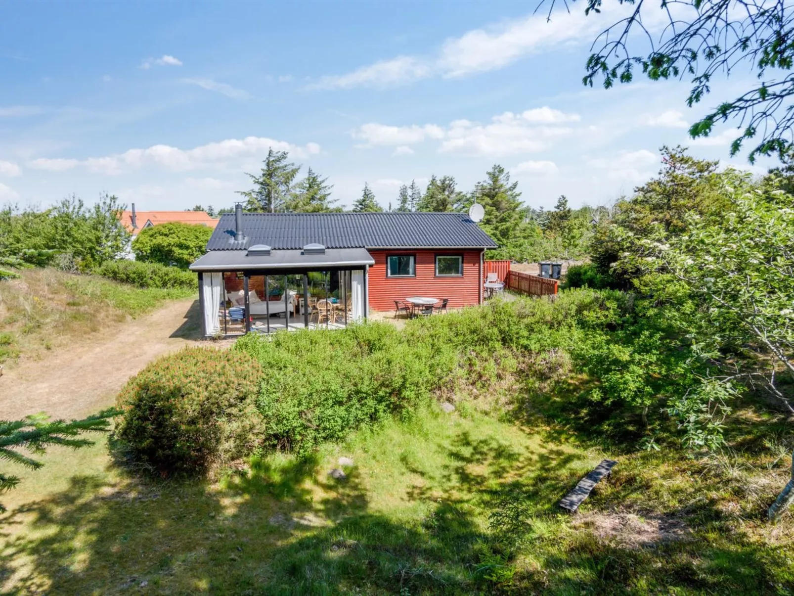 "Lykka" - 950m from the sea-Buiten
