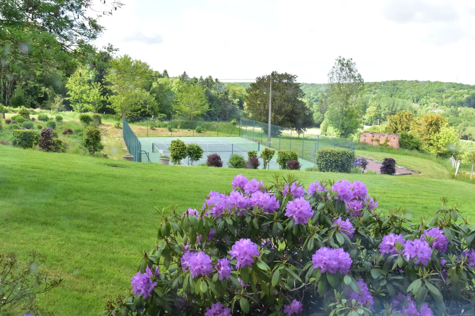 Château 19 personnes-Uitzicht zomer