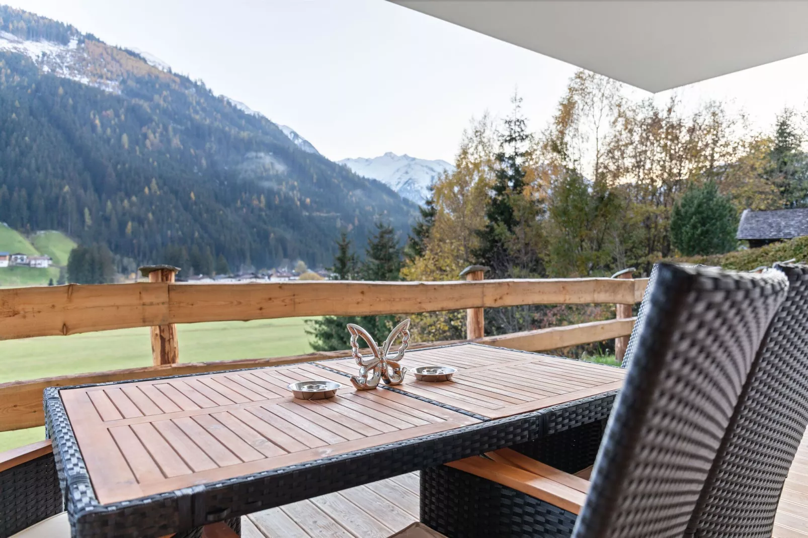 Salzach Appartement Wald 2-Terrasbalkon