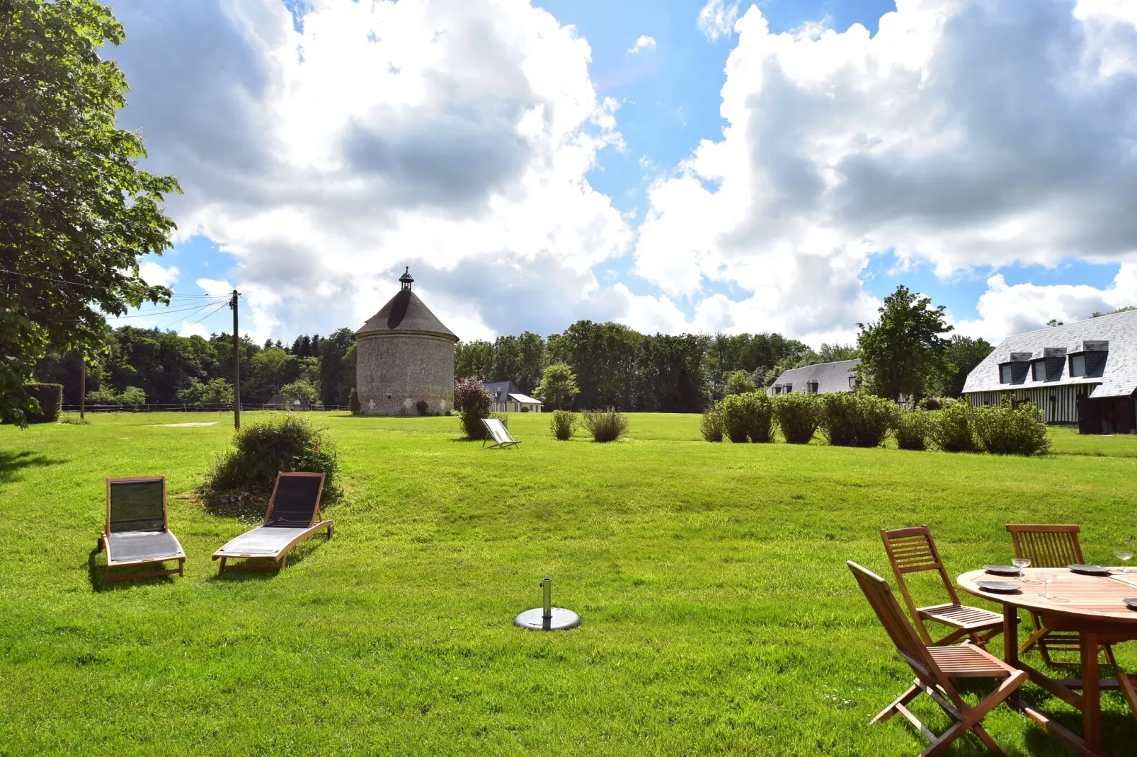 Grand Gîte-Tuinen zomer