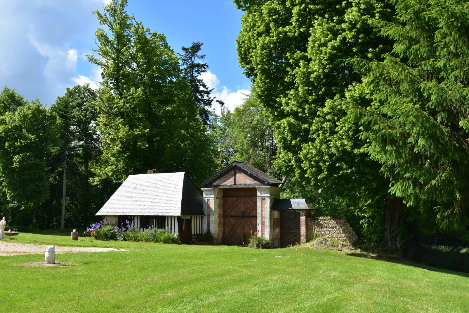 Grand Gîte-Tuinen zomer