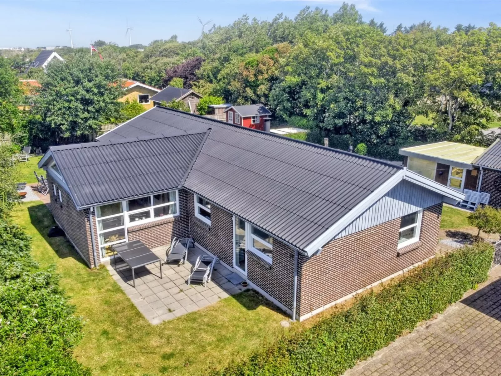 "Erle" - 1.5km from the sea-Buiten