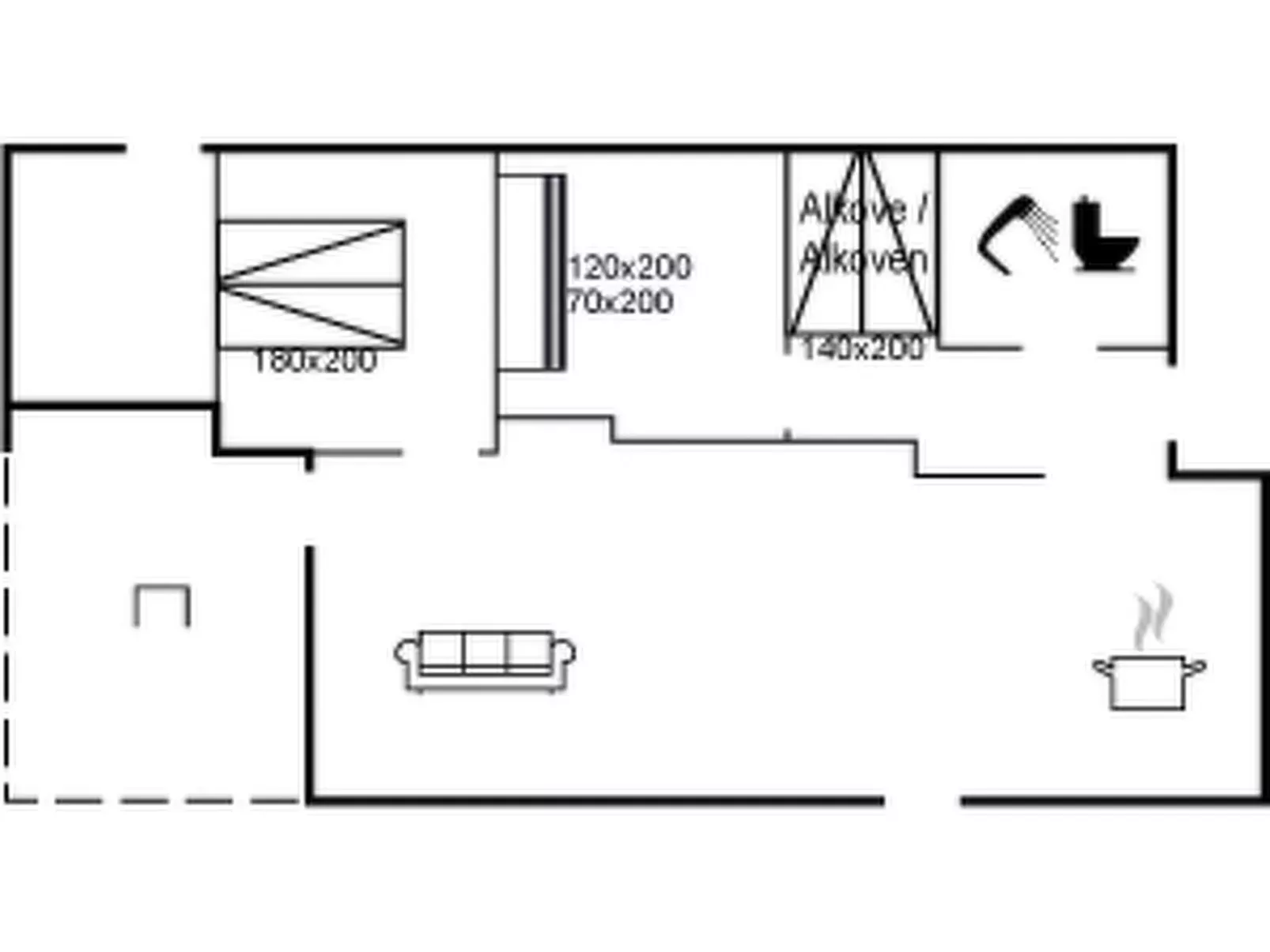 "Mikkel" - 300m from the sea-Binnen