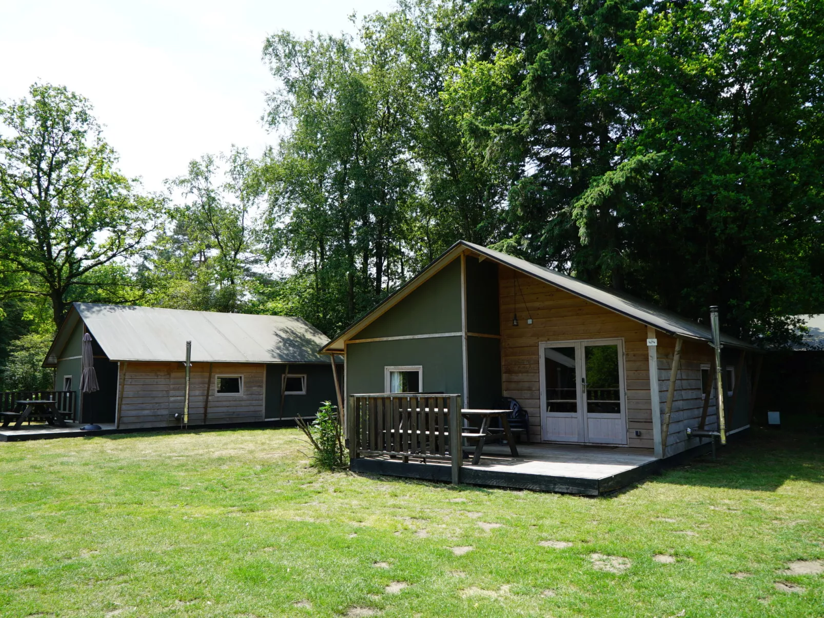 Glamping Lodge 6-Buiten