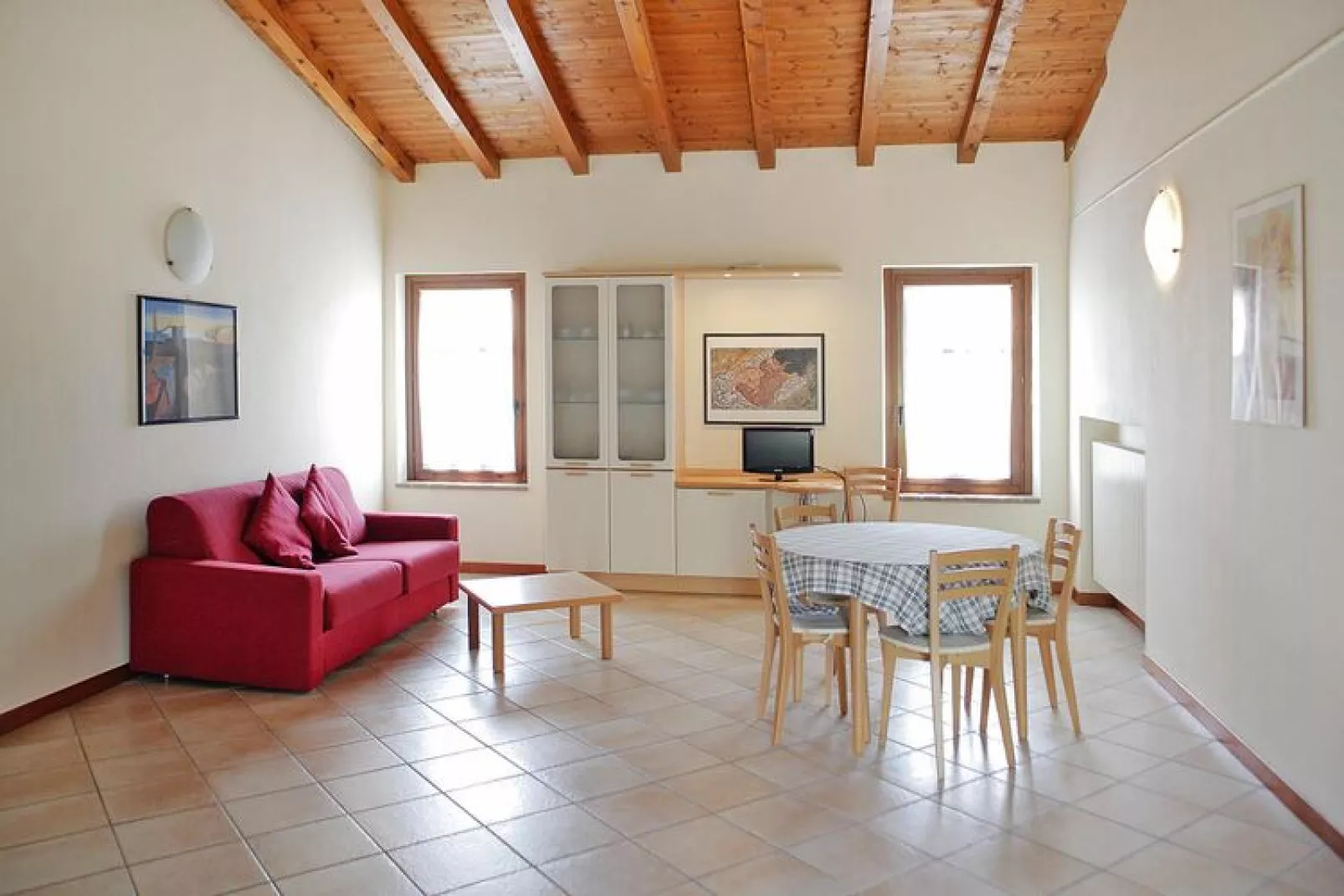 Residence La Bertoletta, Peschiera-bilo-Woonkamer