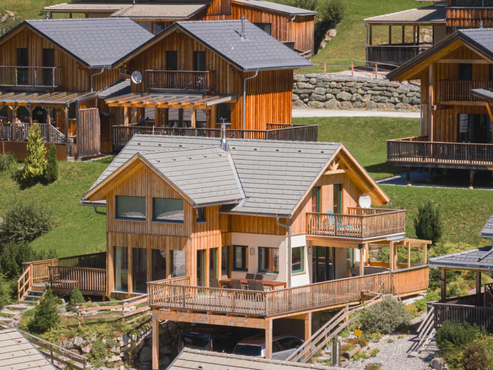 Premium #18 mit Sauna&Sprudelbad-Buiten
