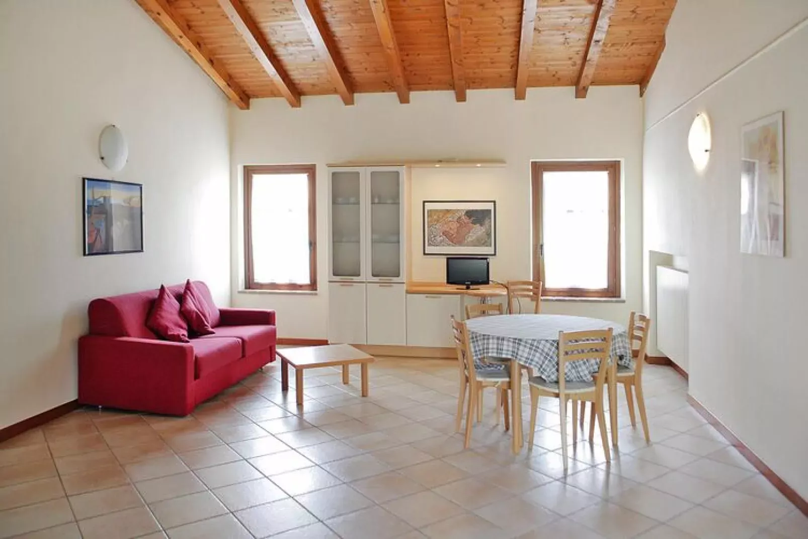 Residence La Bertoletta, Peschiera-trilo-Woonkamer
